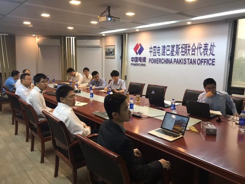CSTG Pakistan Branch organized the safety knowledge training for Pakistan representative office of China power construction group Co.Ltd.